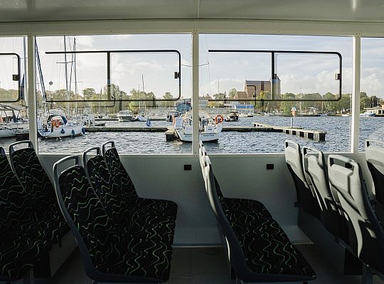 10.10.2025 na wodach Zatoki Puckiej odbyły się testy elektrycznego tramwaju wodnego