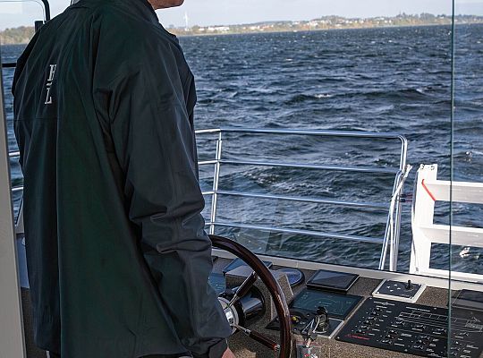 10.10.2025 na wodach Zatoki Puckiej odbyły się testy elektrycznego tramwaju wodnego